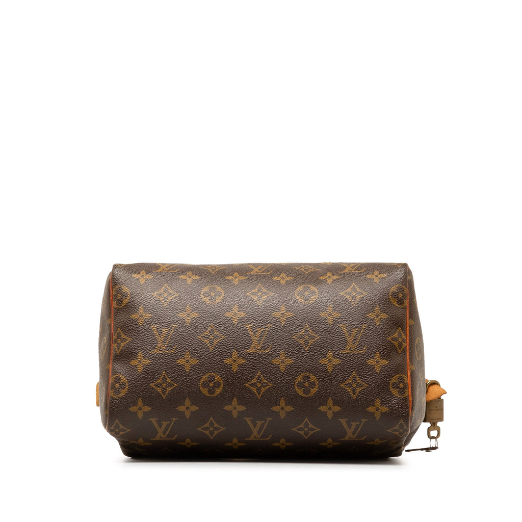Brown Louis Vuitton Monogram Speedy 25 Boston Bag