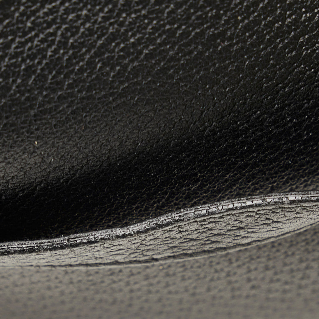 Black Gucci Abbey Leather Tote Bag