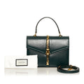 Gucci Sylvie 1969 Top Handle Bag Green