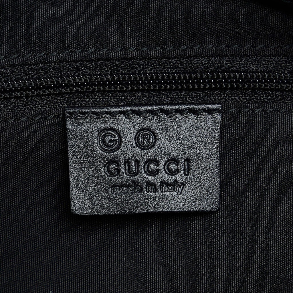 Gucci Half Moon Hobo Green GG Canvas