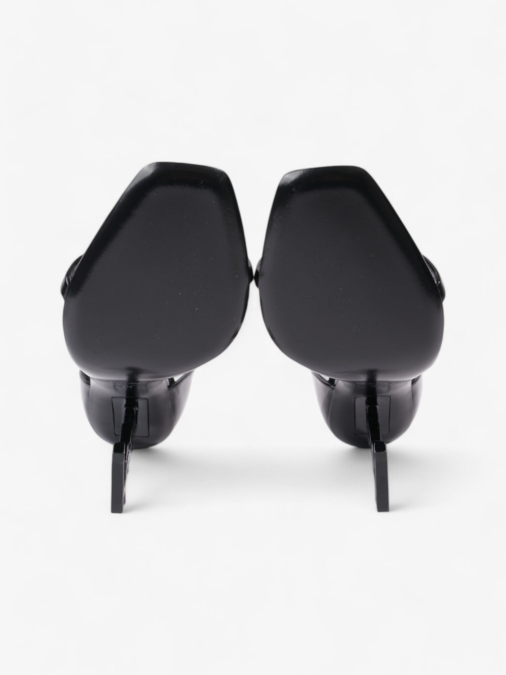 Saint Laurent Opyum 110mm Black Patent Leather EU 38 UK 5