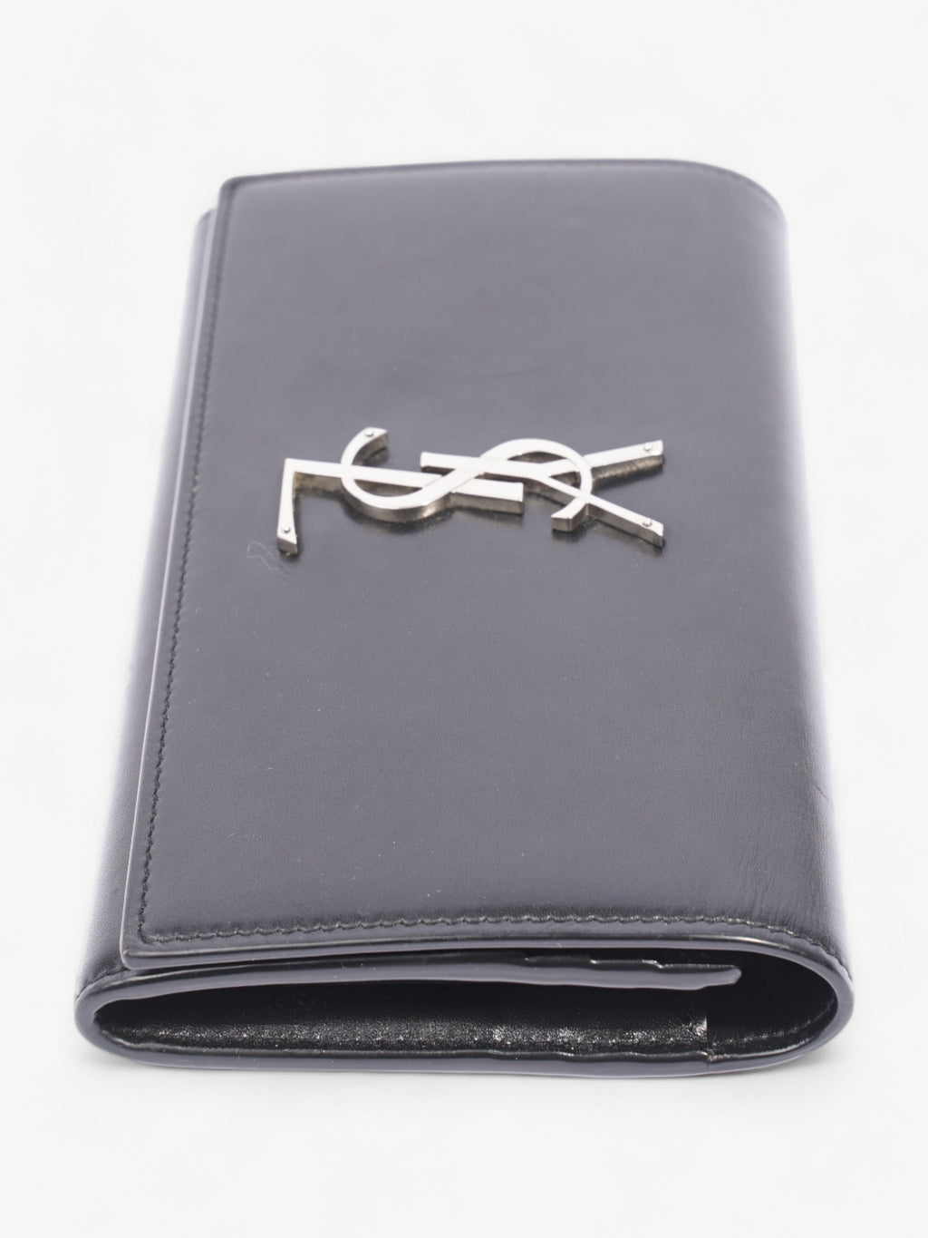 Saint Laurent Long Wallets Black Leather