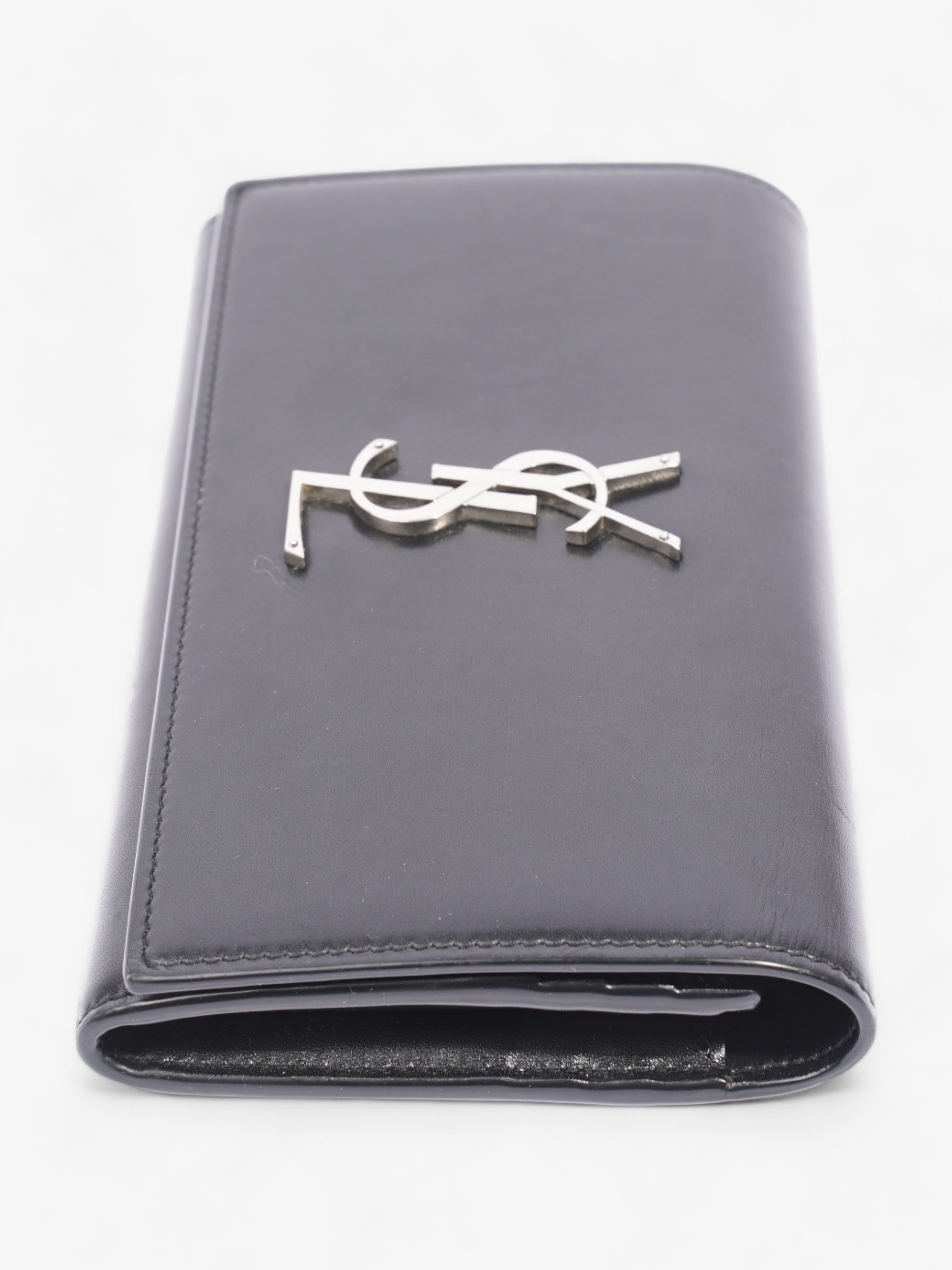 Saint Laurent Long Wallets Black Leather