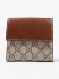 Gucci French Flap Wallet GG Supreme / Brown Canvas