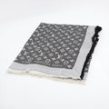 Louis Vuitton Monogram Denim Black/Grey Shawl