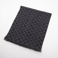 Louis Vuitton Echarpe Monogram Classic Black/Grey Scarf