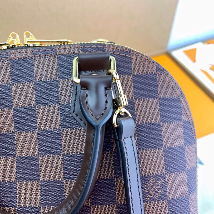 LV Alma GLAMI Damier Ebene Canvas For Women, WomenÃ¢â‚¬â„¢s Handbags, Shoulder And Crossbody Bags 9.3in/23.5cm LV N41221