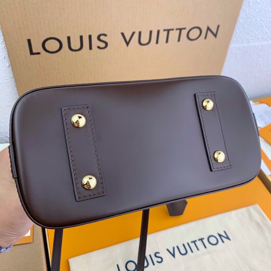 LV Alma GLAMI Damier Ebene Canvas For Women, WomenÃ¢â‚¬â„¢s Handbags, Shoulder And Crossbody Bags 9.3in/23.5cm LV N41221