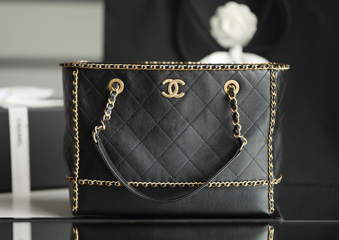 CHLShopping Tote Bag Black For Women, Women’s Handbag, Shoulder Bags 13.3in/34cm AS2761 B06380 94305