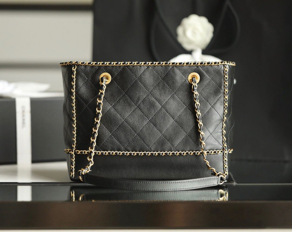 CHLShopping Tote Bag Black For Women, Women’s Handbag, Shoulder Bags 13.3in/34cm AS2761 B06380 94305