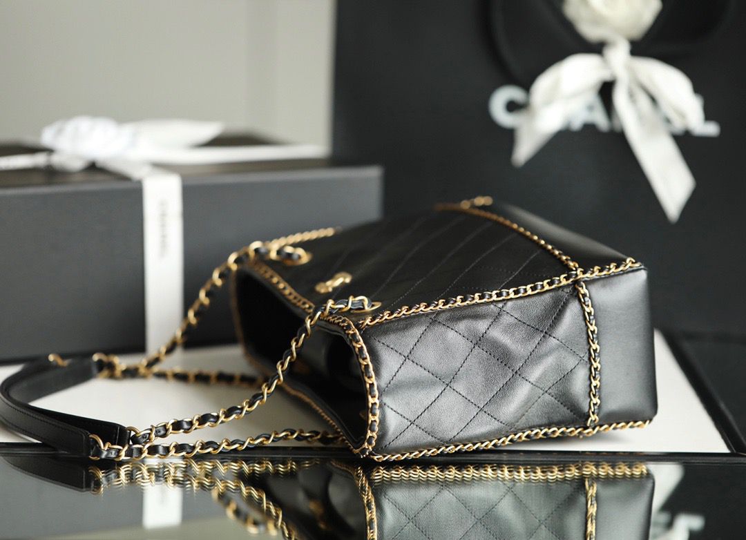 CHLShopping Tote Bag Black For Women, Women’s Handbag, Shoulder Bags 13.3in/34cm AS2761 B06380 94305