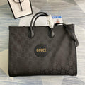 gg Off The Grid Tote Bag Black gg Nylon For Women  17in/43cm gg 630353 H9HAN 1000