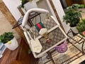 Glami Queen Margaret Glami Small Top Handle Bag Beige And Ebony Glami Supreme Canvas For Women 10in/26cm Glami 476541