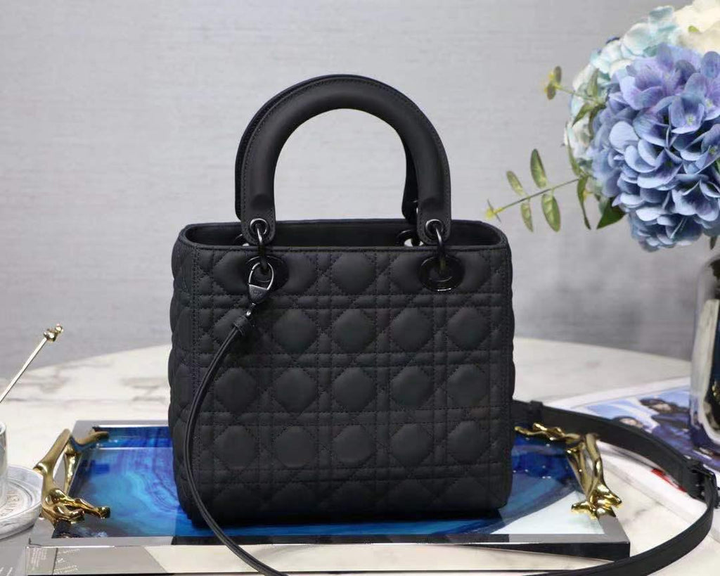 GLAMI Mini Lady Bag Spring/Summer Collection, Black, For Women WomenÃ¢â‚¬â„¢s Handbags, 24cm CD