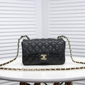 CHLMini GlamIap Bag Black For Women 7.8in/20cm A69900