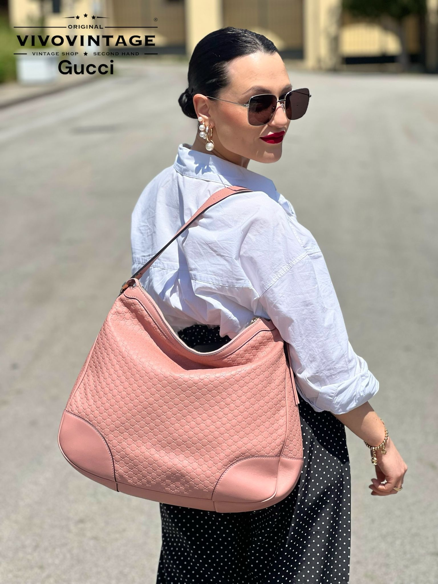 Hobo Guccissima in pelle