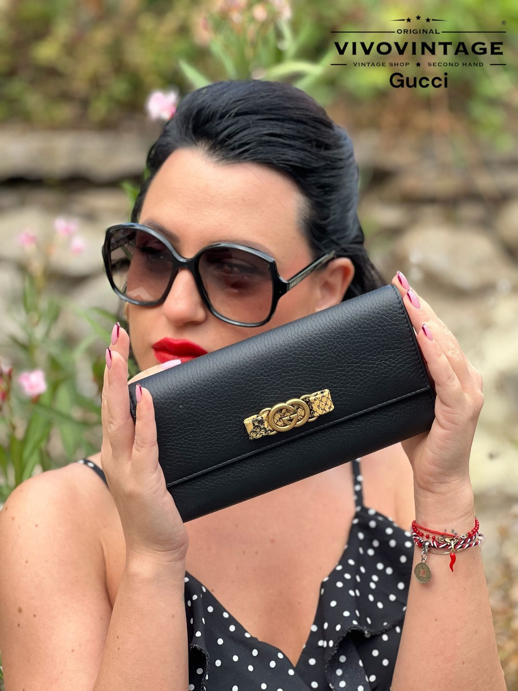 Portafoglio Gucci in pelle