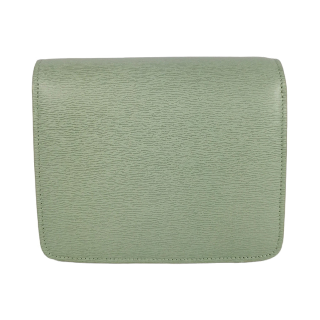 Celine Classic Box Small Green Calfskin