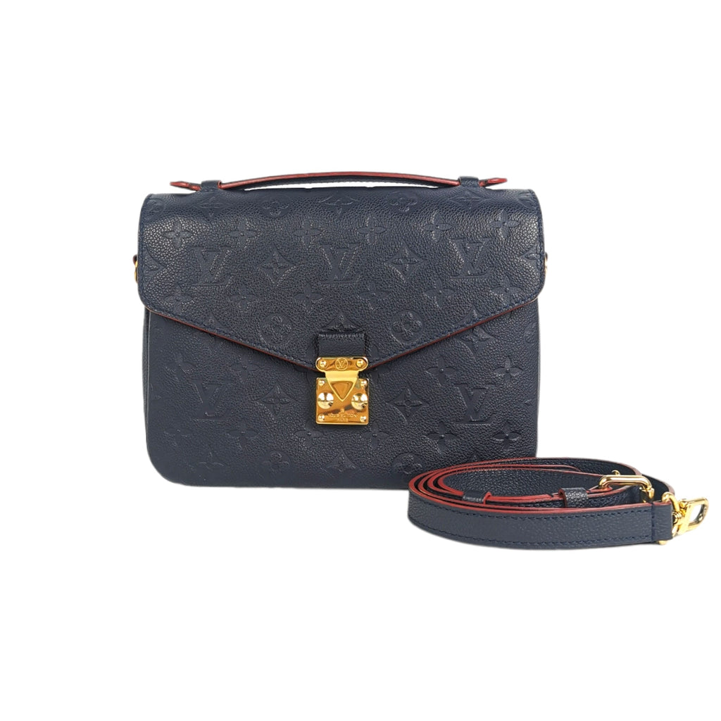 Louis Vuitton Pochette Métis Marine Rouge Monogram Empreinte