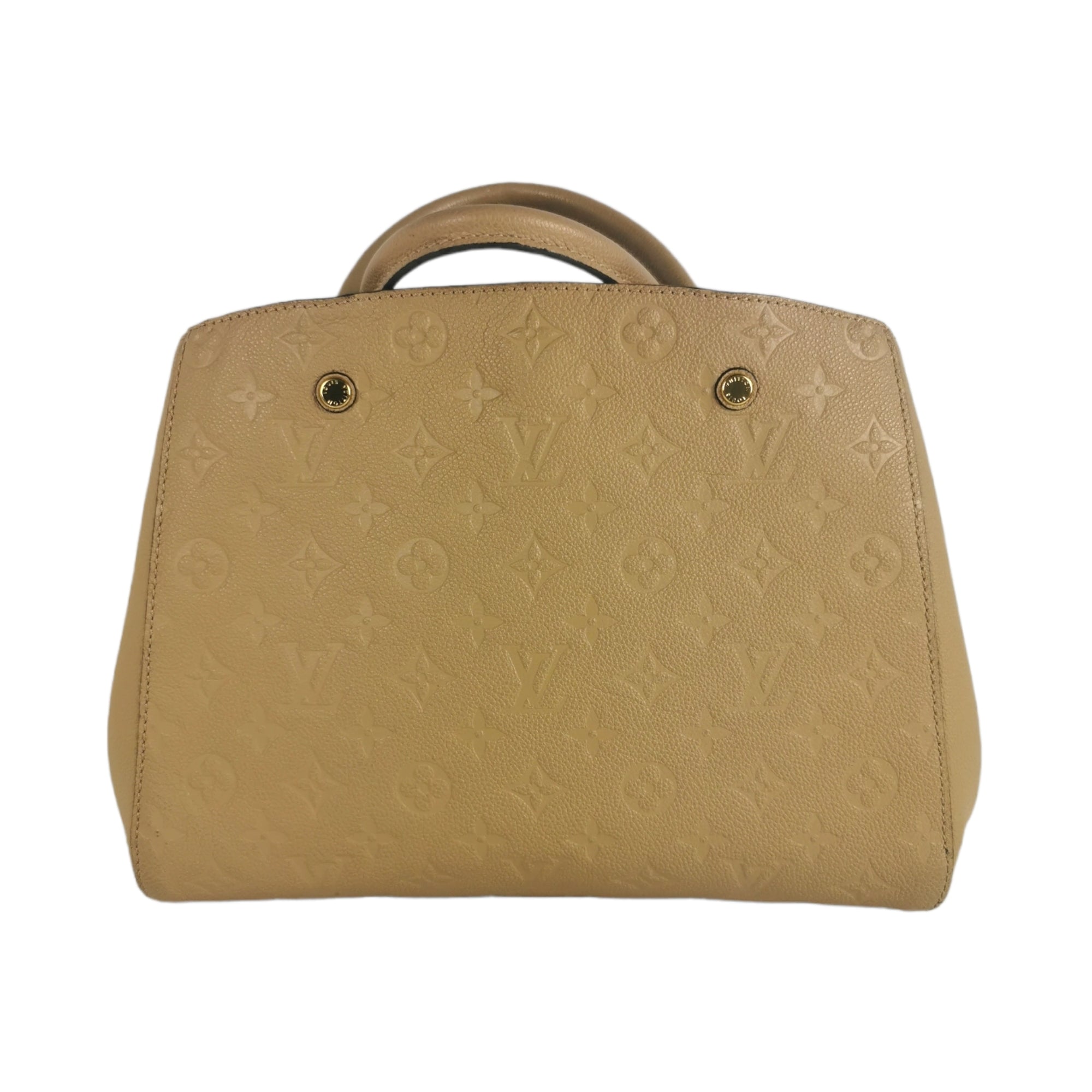 Louis Vuitton Montaigne Beige Monogram Empreinte