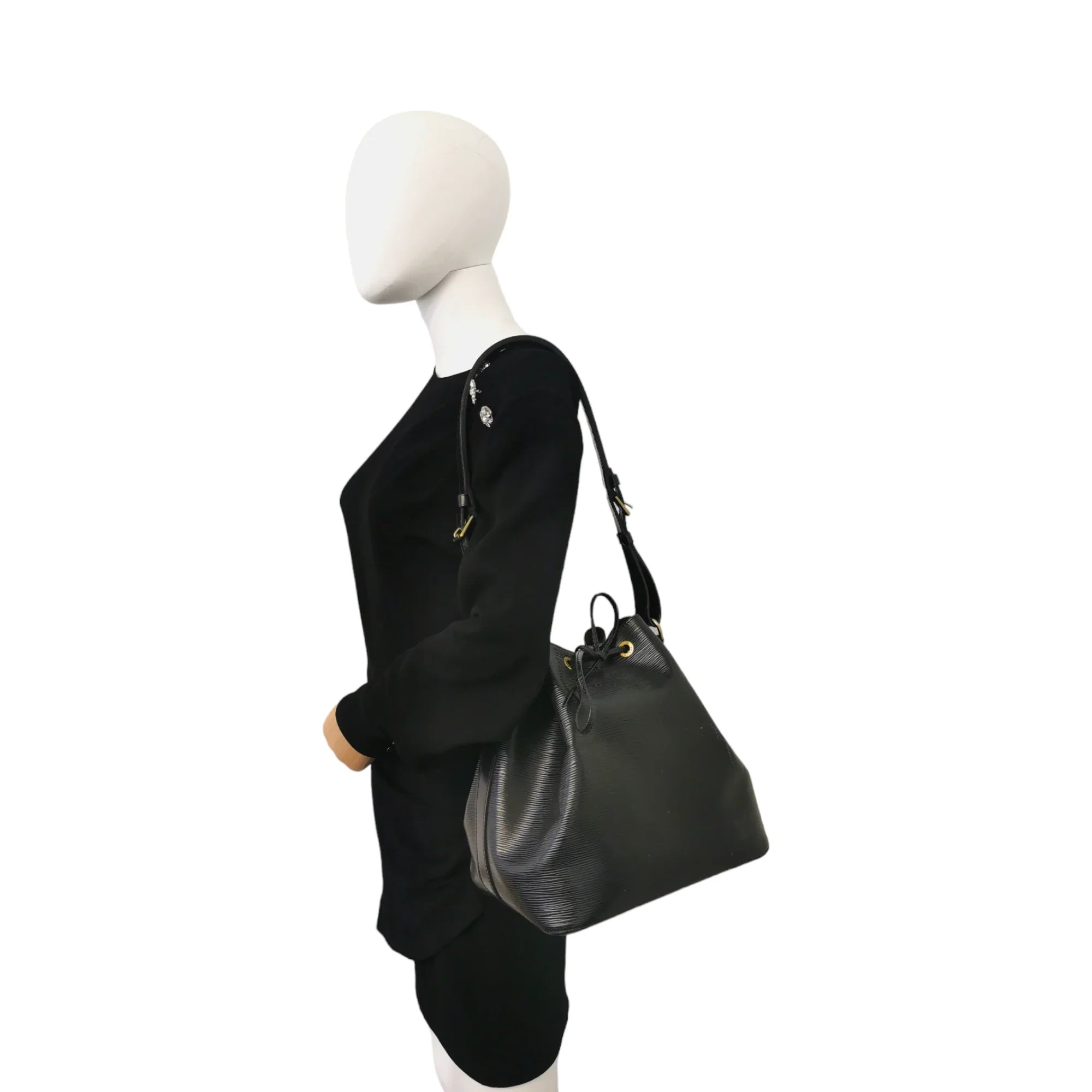 Louis Vuitton Petit NoÃƒÆ’Ã‚Â© Black Epi