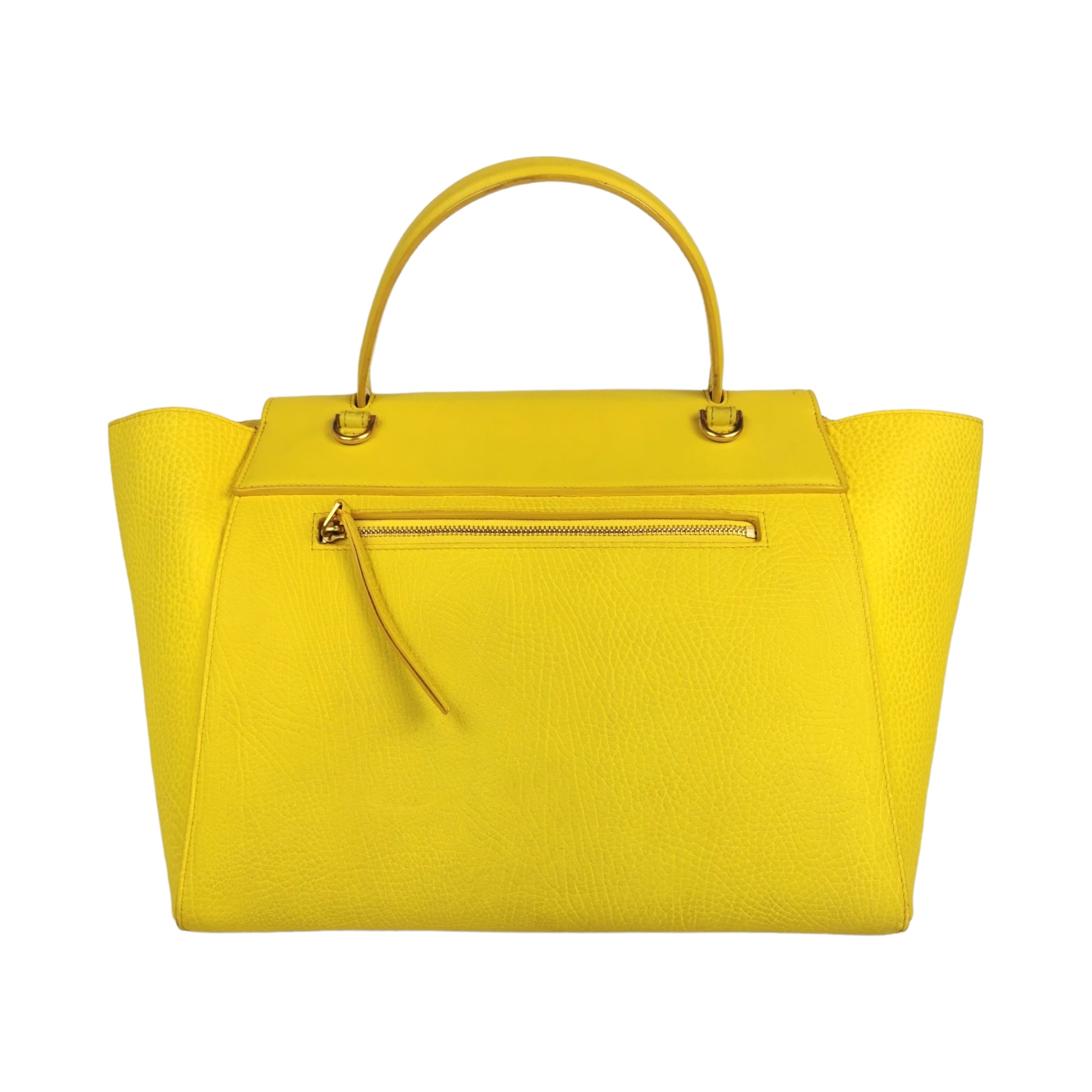 Celine Belt Bag Mini Yellow Calfskin