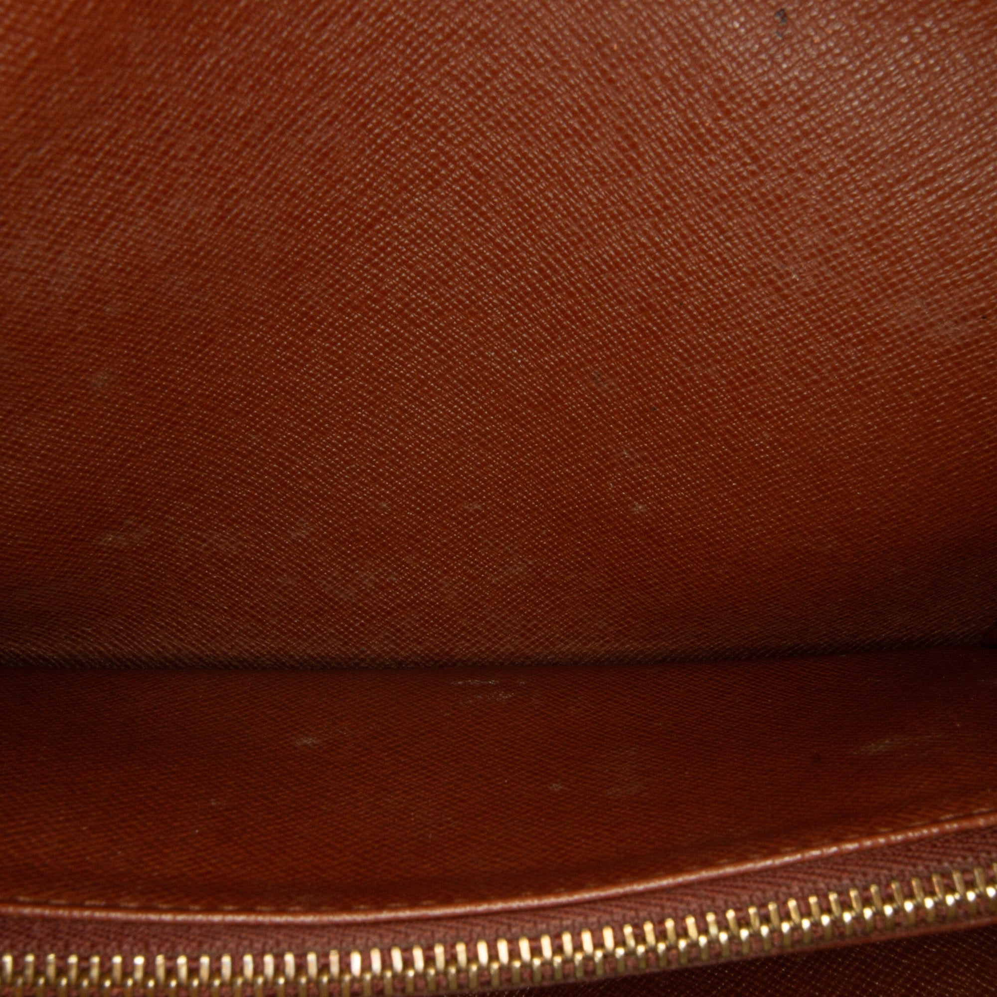 Brown Louis Vuitton Monogram Sarah Long Wallet