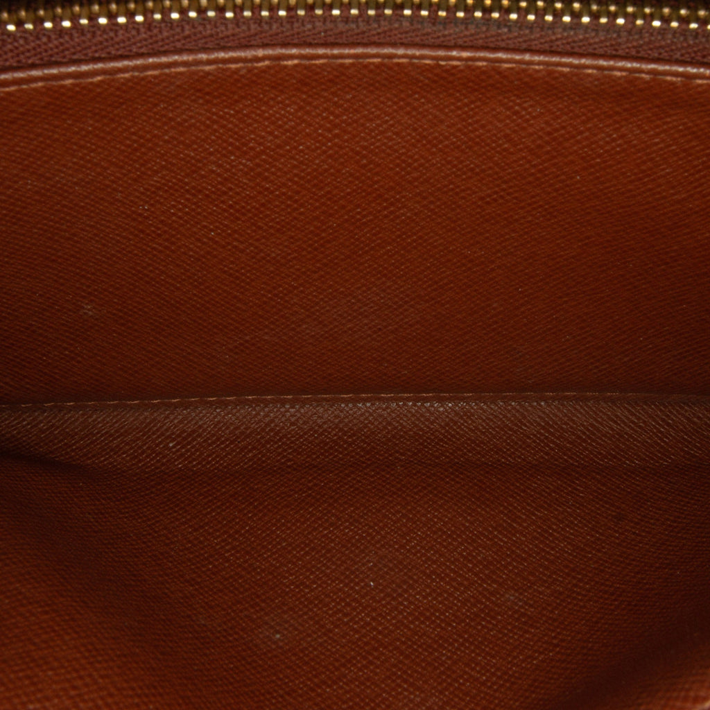 Brown Louis Vuitton Monogram Sarah Long Wallet