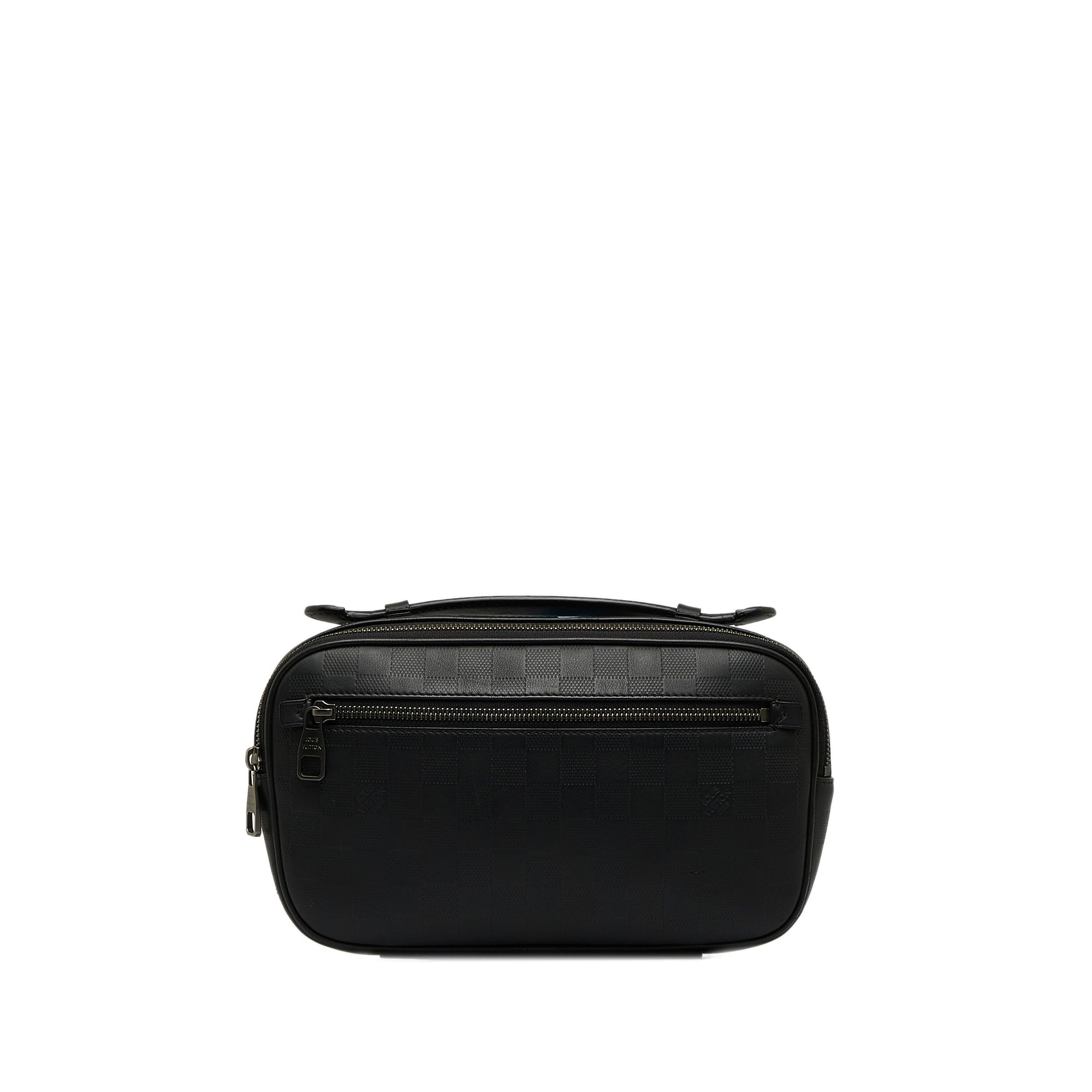 Black Louis Vuitton Damier Inifini Ambler Belt Bag