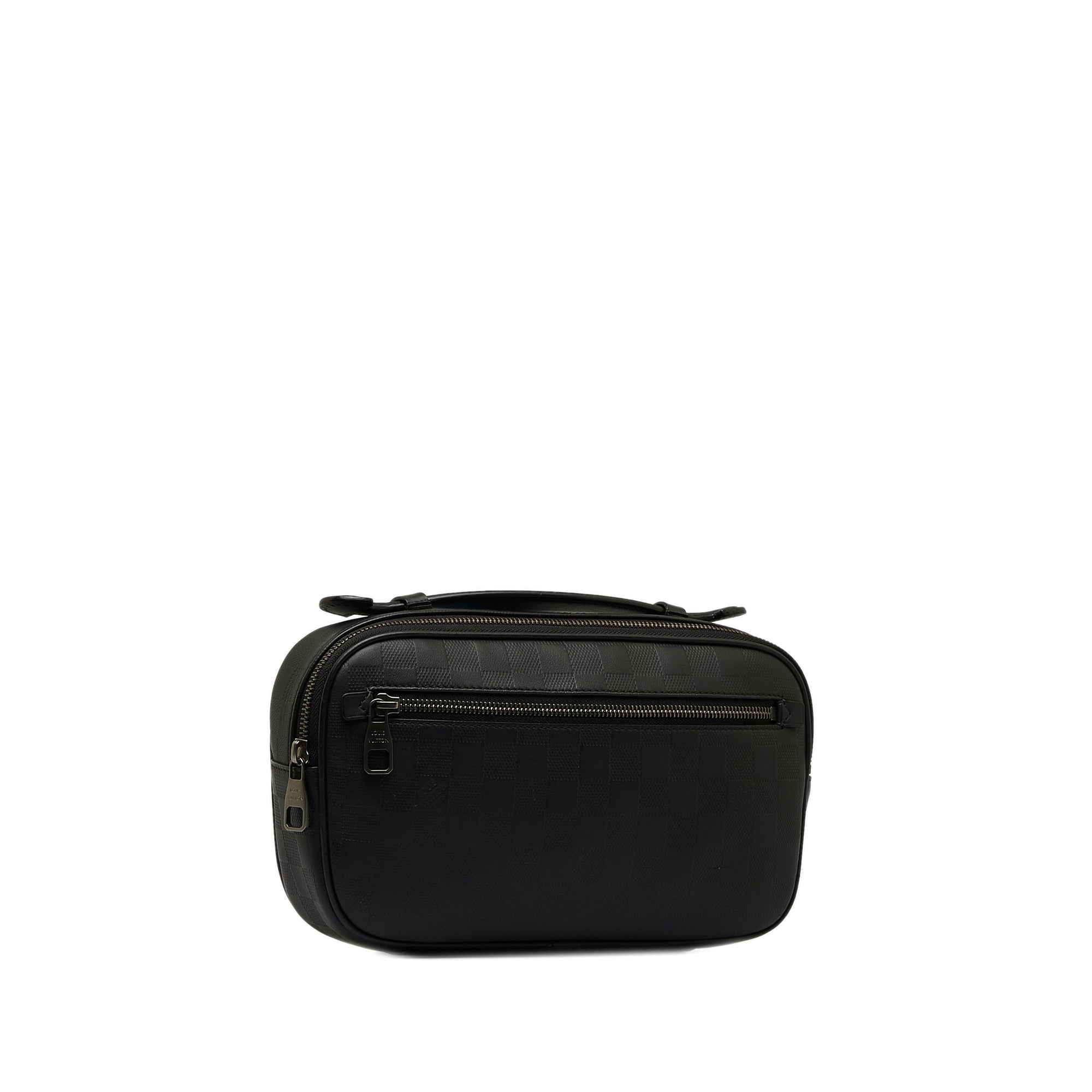 Black Louis Vuitton Damier Inifini Ambler Belt Bag
