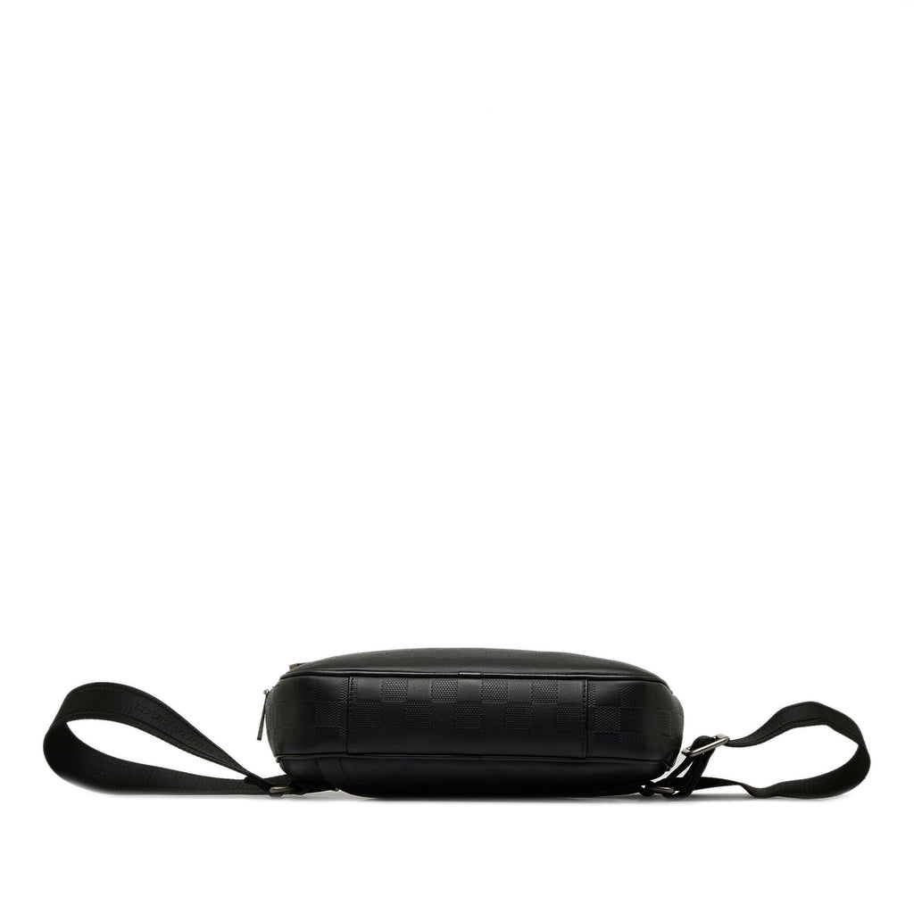 Black Louis Vuitton Damier Inifini Ambler Belt Bag