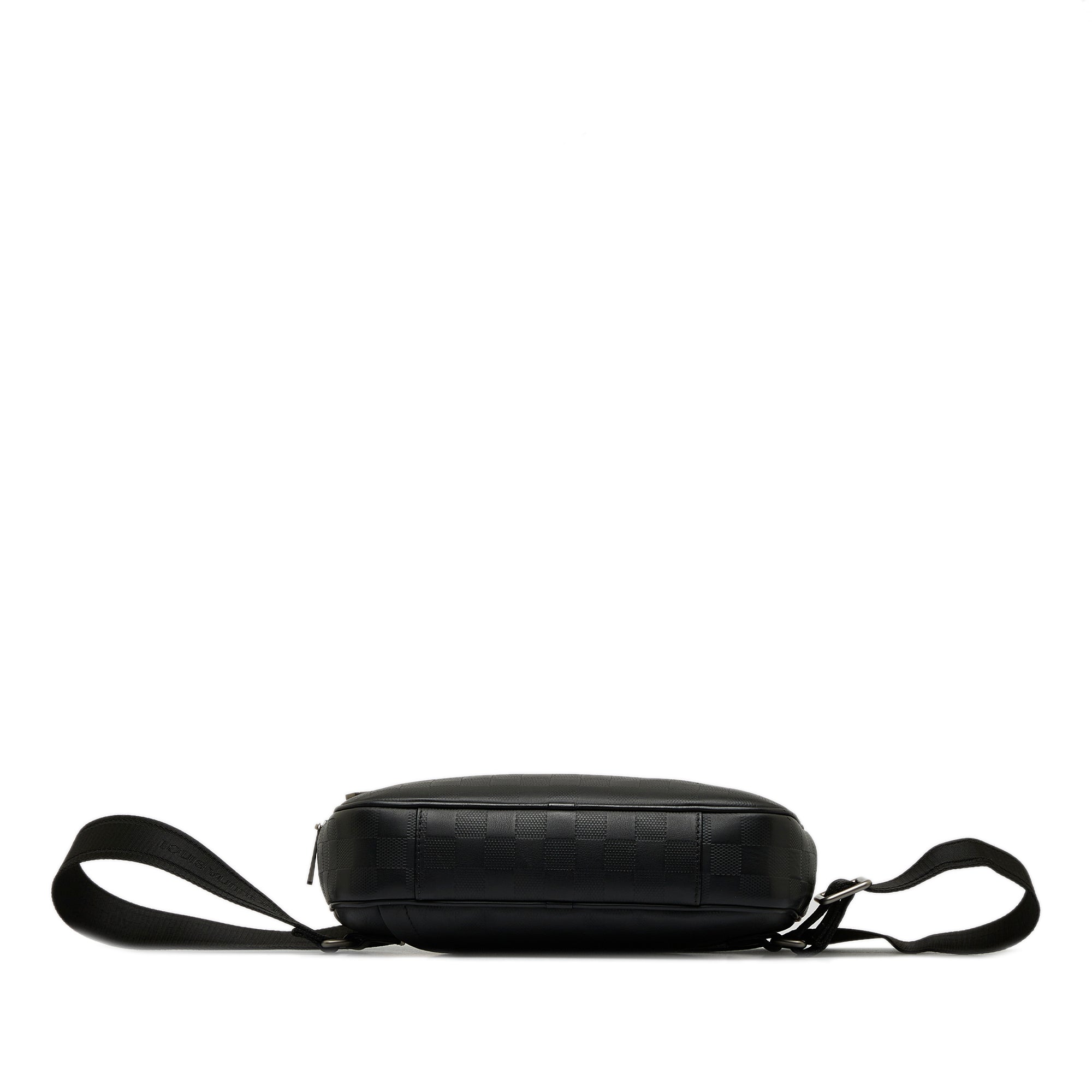 Black Louis Vuitton Damier Inifini Ambler Belt Bag