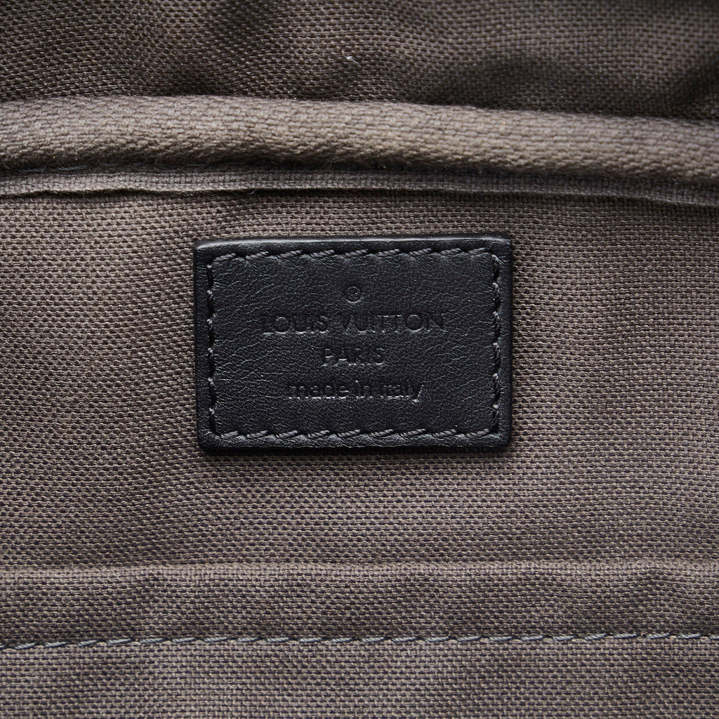 Black Louis Vuitton Damier Inifini Ambler Belt Bag
