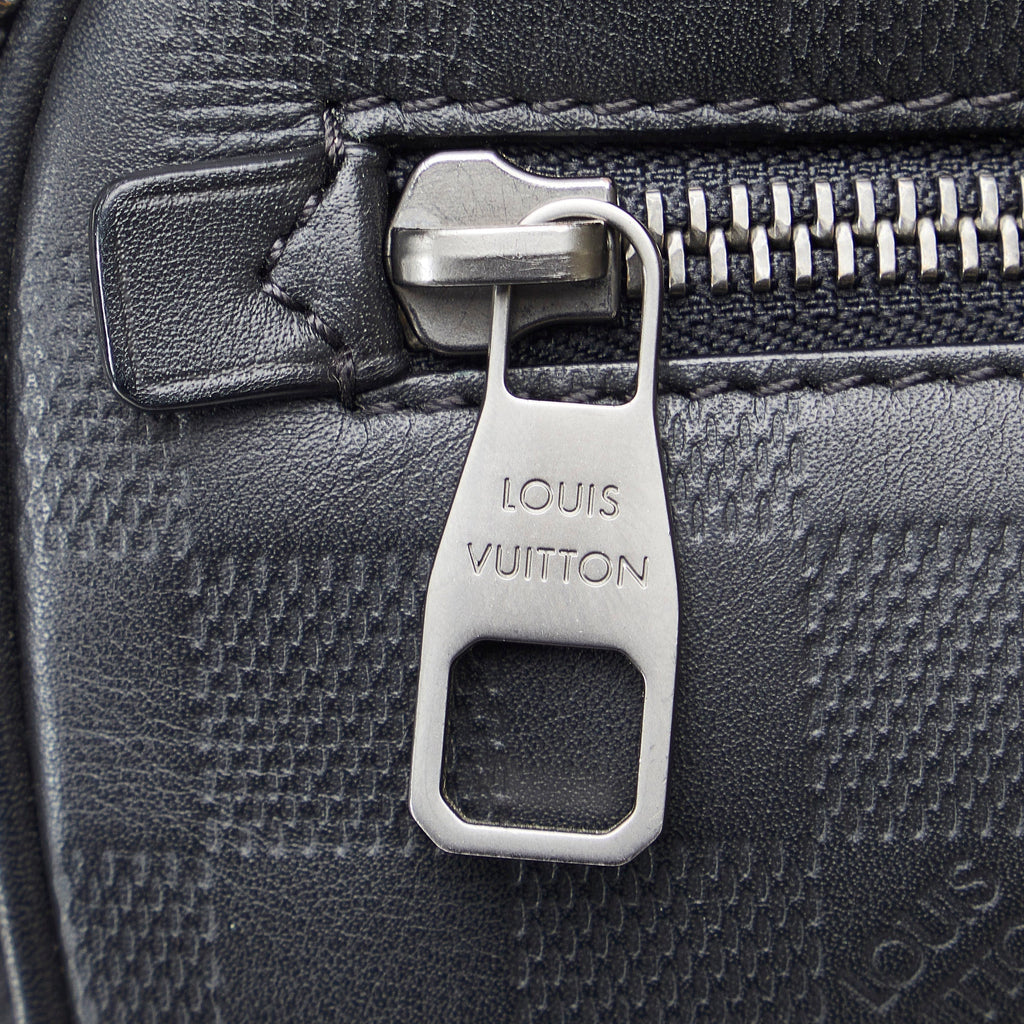Black Louis Vuitton Damier Inifini Ambler Belt Bag