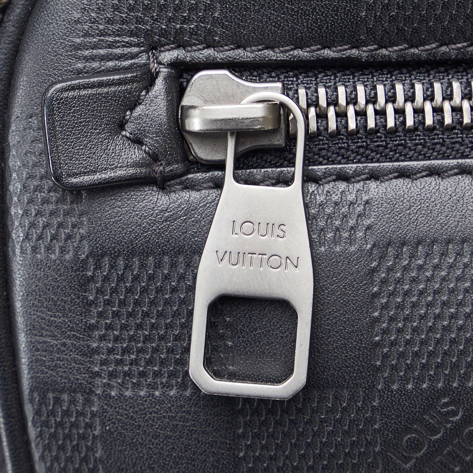 Black Louis Vuitton Damier Inifini Ambler Belt Bag