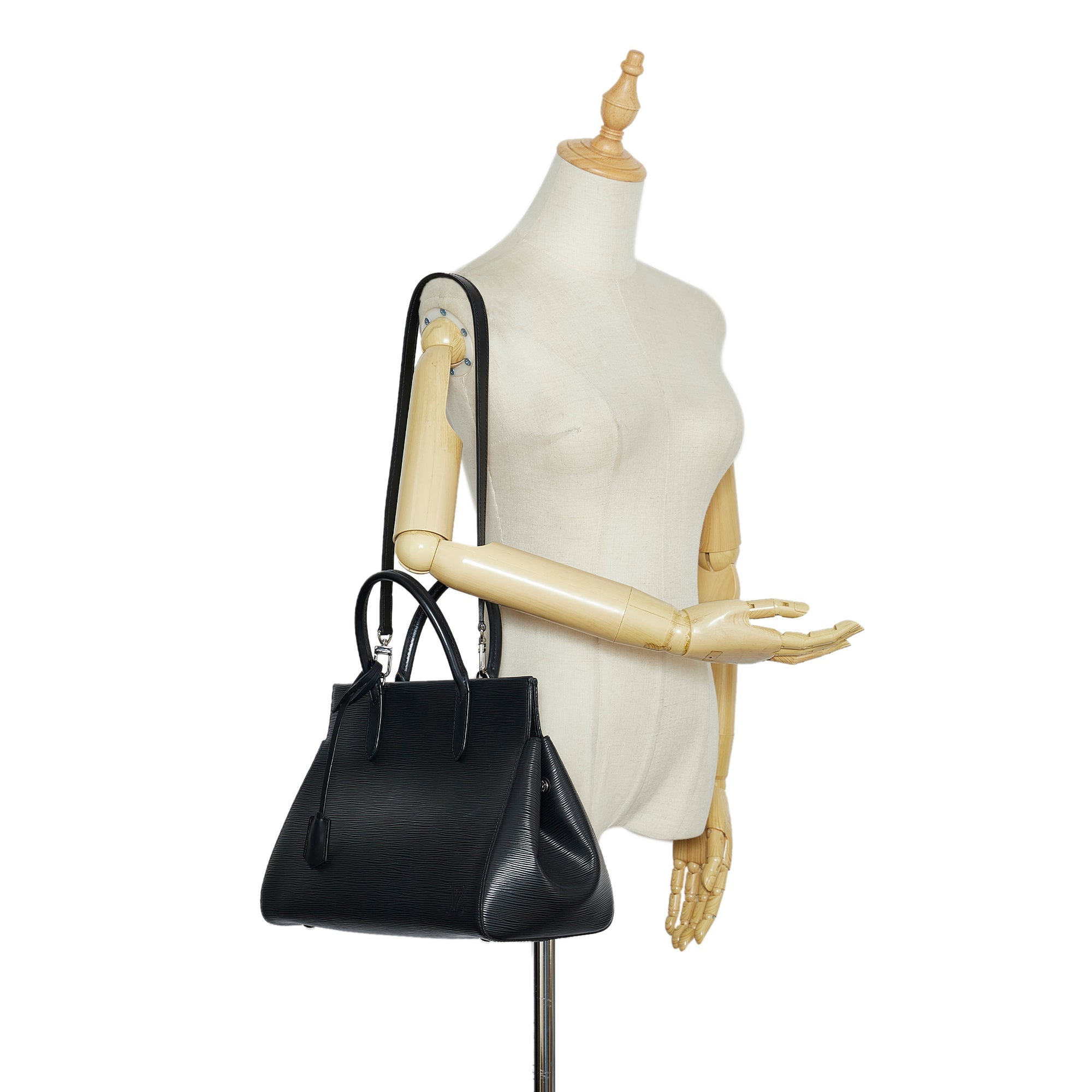 Louis Vuitton Marly MM Black Epi