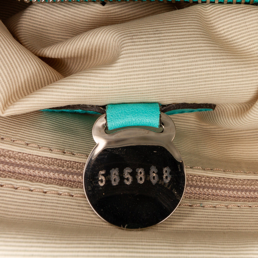 Green Mulberry Leather Tote