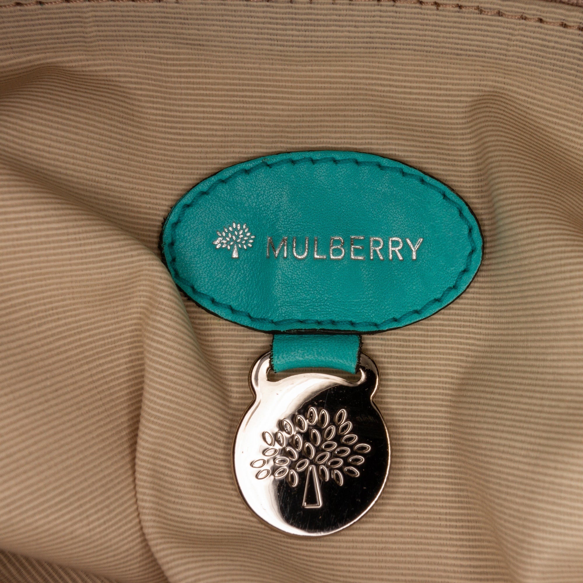 Green Mulberry Leather Tote