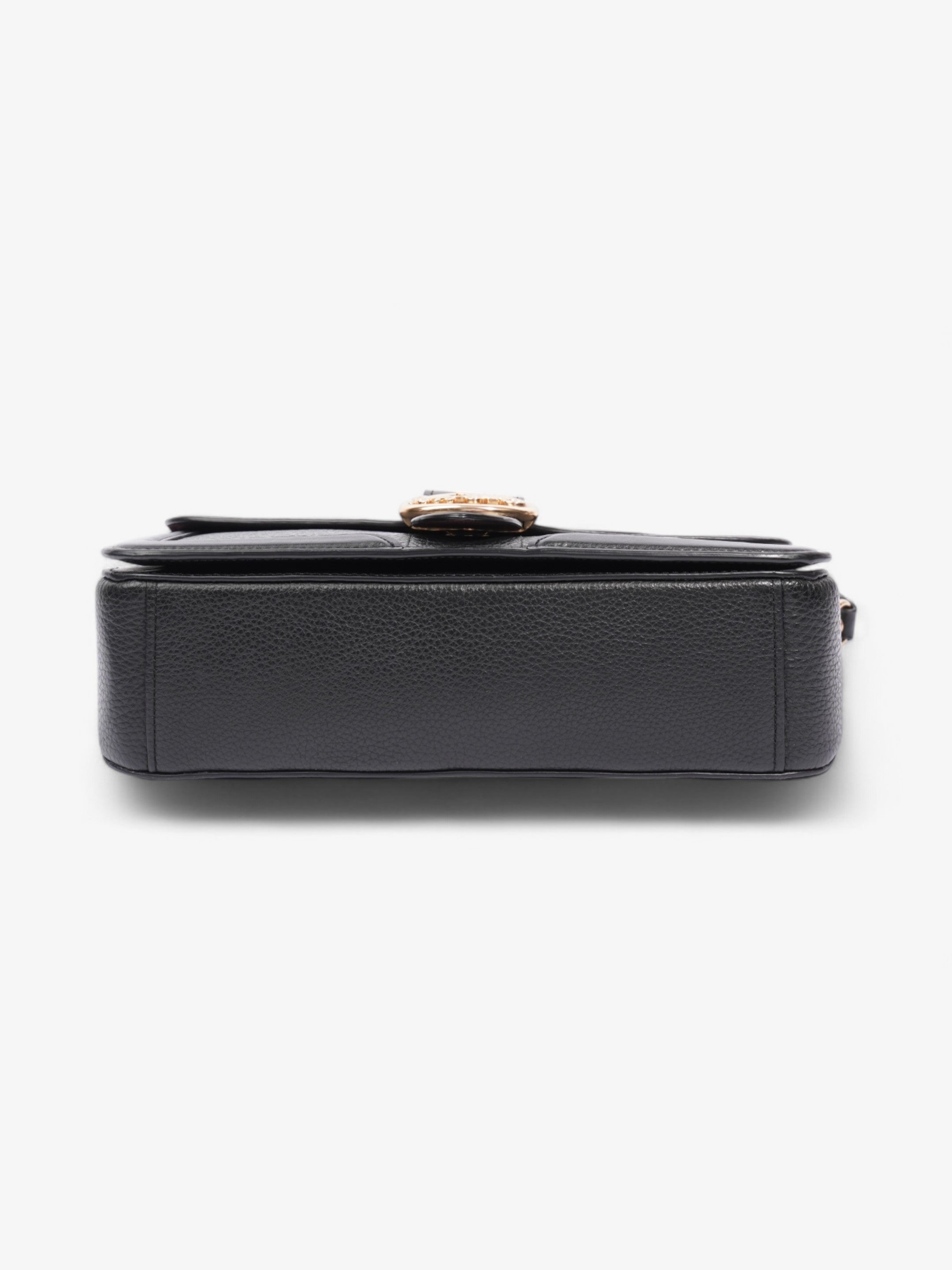 Coach Georgie Crossbody Black Grained Leather