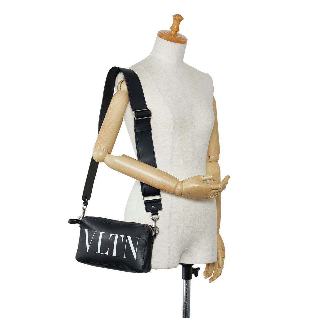 Valentino VLTN Times Black Leather