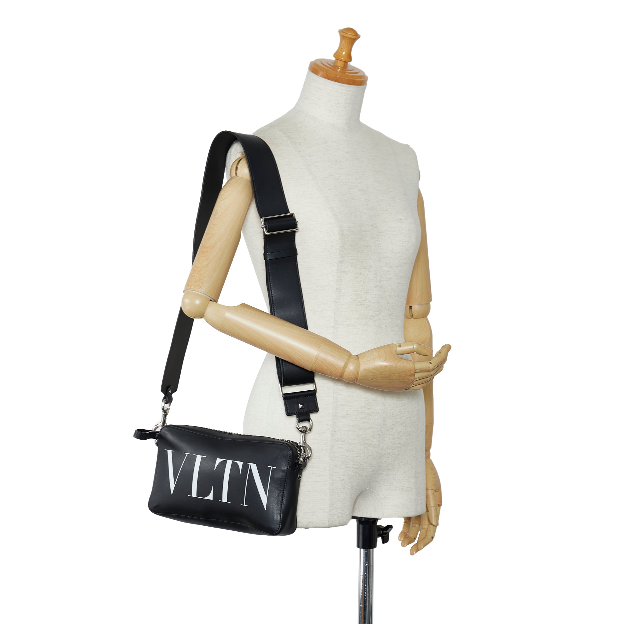 Valentino VLTN Times Black Leather