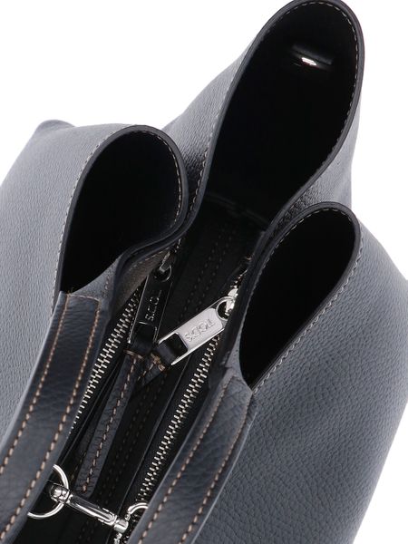 T Timeless Mini Leather Tote Bag