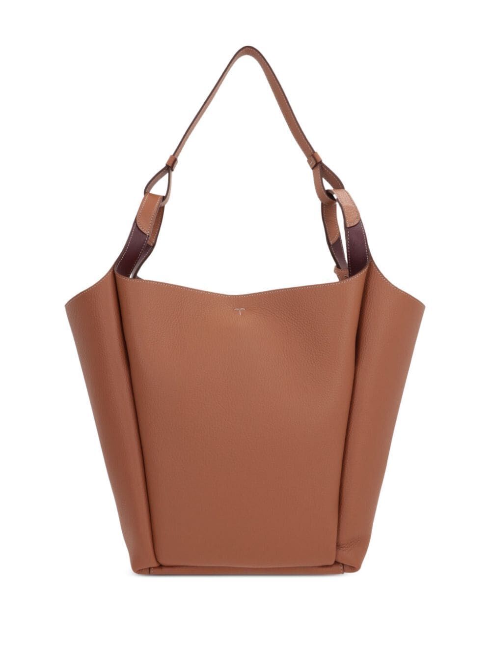 MEDIUM LEATHER BUCKET