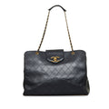 Chanel Supermodel Weekender XL Black Lambskin Gold