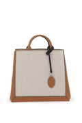 Tod's Canvas & Leather Tote Bag Women