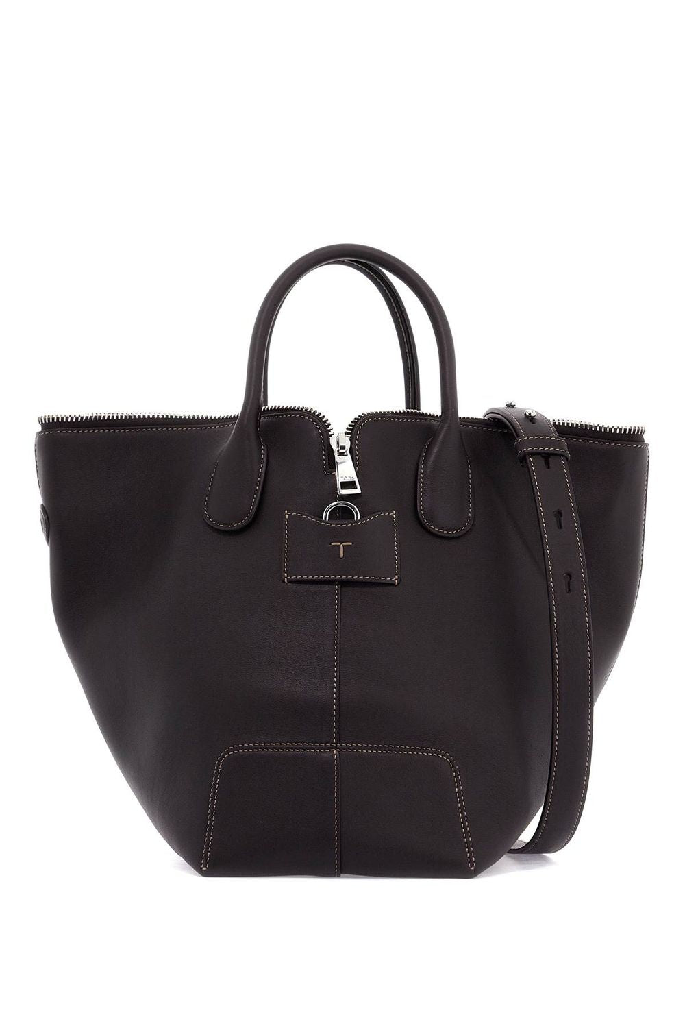 LEATHER MEDIUM-SIZED SWING BAG FOR WOMEN
