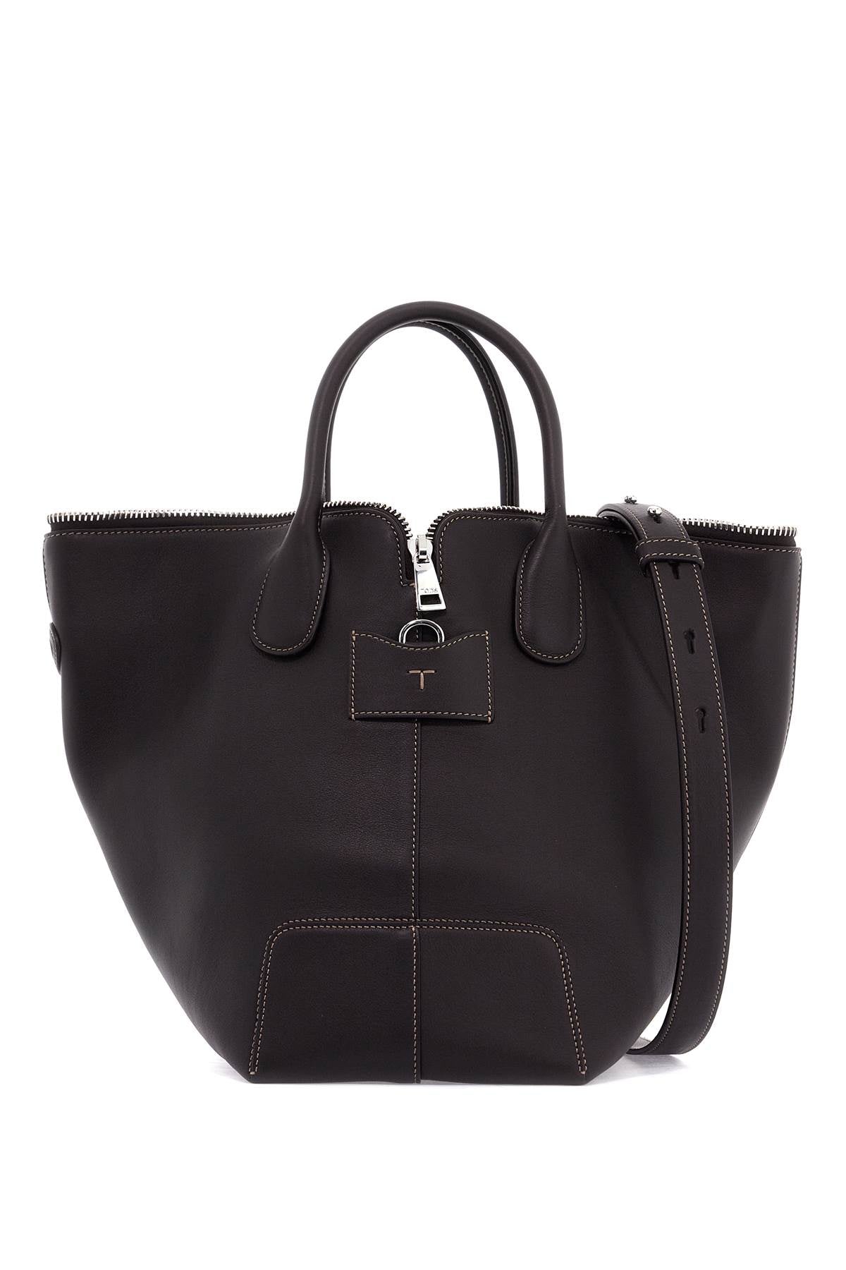 Tod's Leather Medium-Sized Swing Bag For Women Women