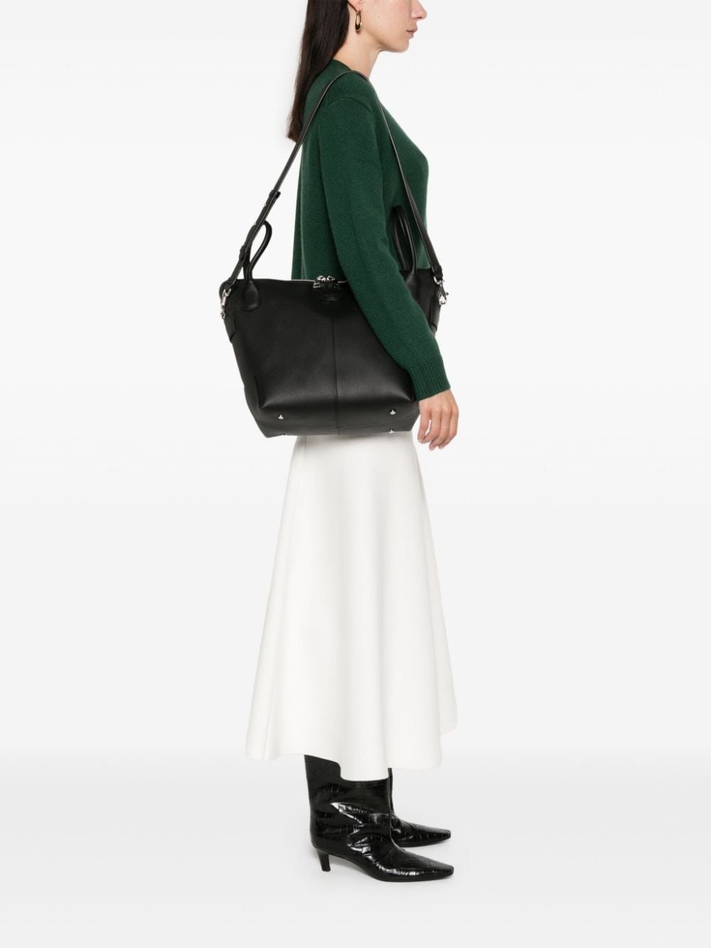 DI BAG SWING MEDIU LEATHER HANDBAG