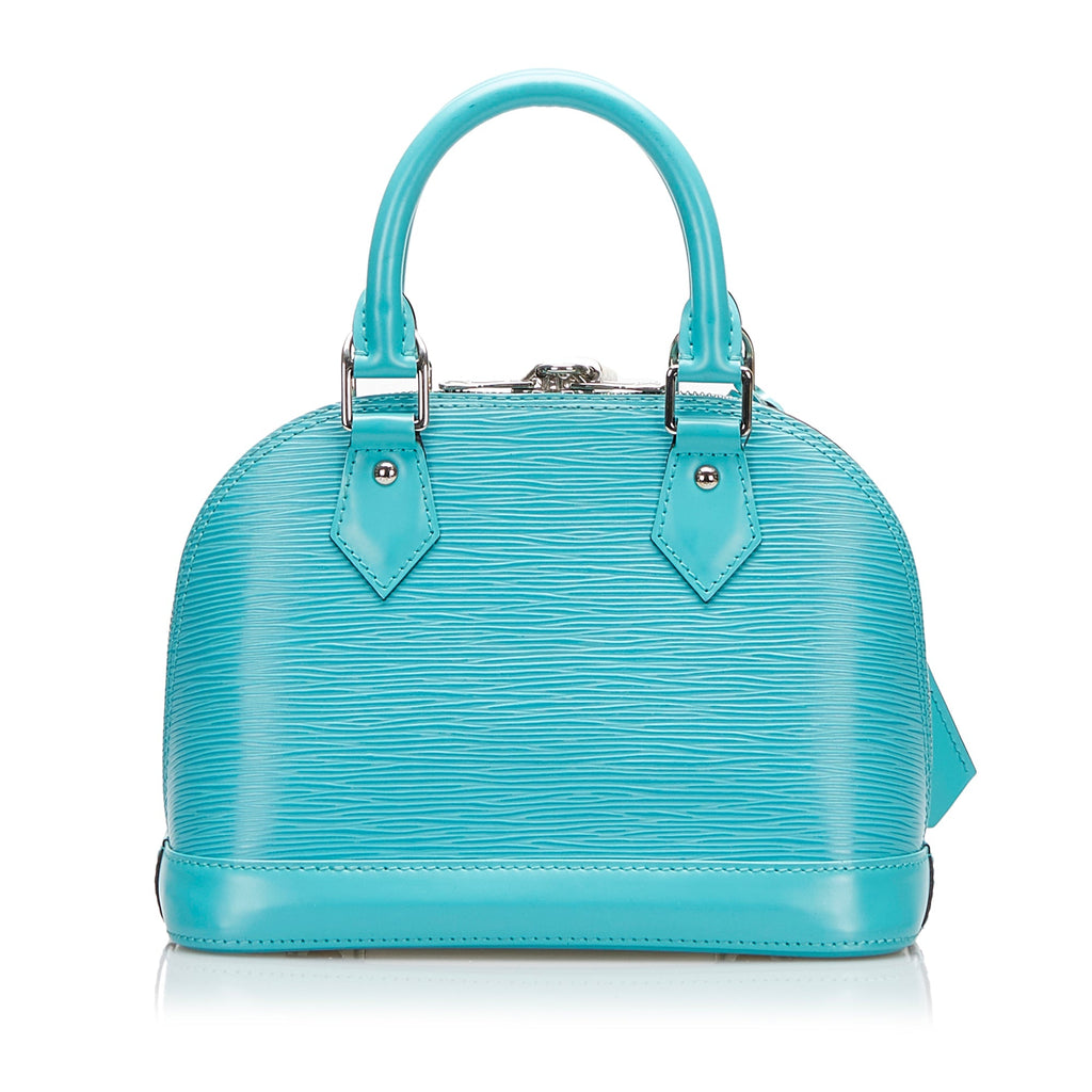 Louis Vuitton Alma BB Blue Epi