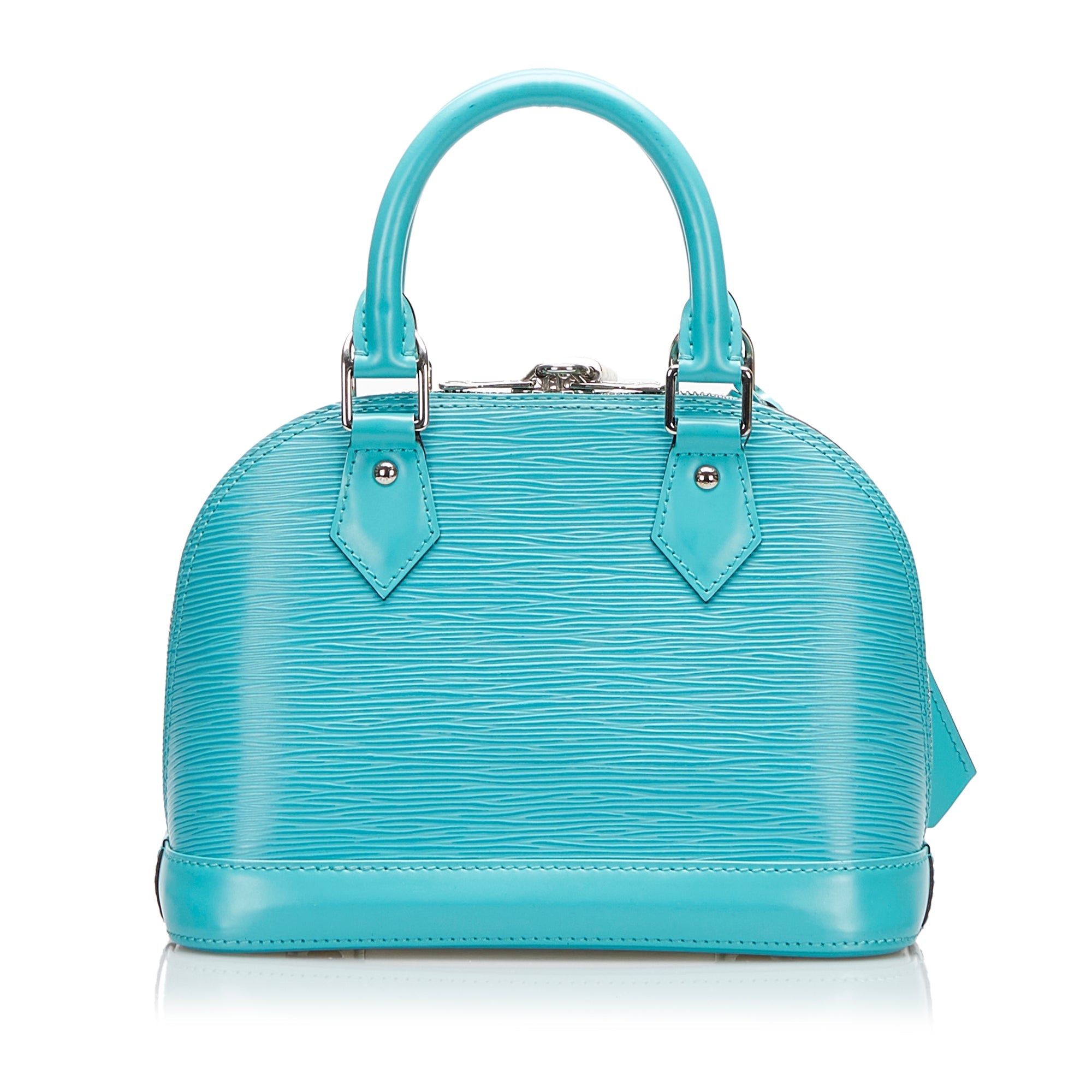 Louis Vuitton Alma BB Blue Epi